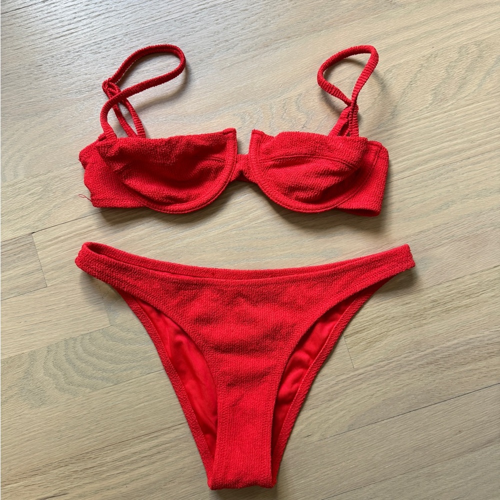 Mango Red Bikini Set